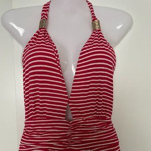 Venus Red & White Maxi - M